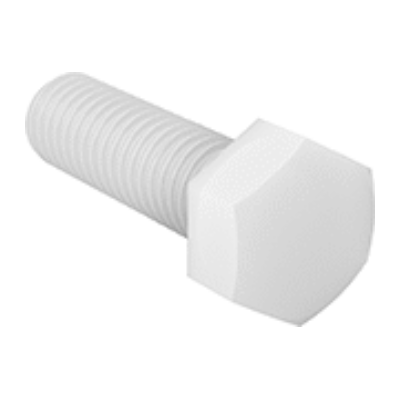 din933_polyamid DIN 933 Altıköşebaşlı Polyamid Cıvata - Görsel 1