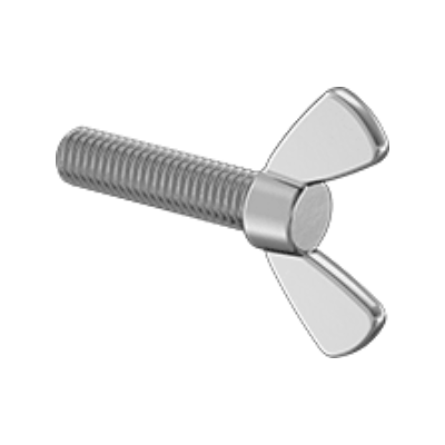 din316_kelebekc DIN 316 Kelebek Başlı Cıvata - Görsel 1