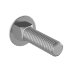 DIN 603 Paslanmaz Yuvarlak Başlı Kasa Cıvatası A2 - Görsel 2